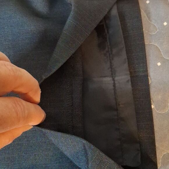 Kasper Suit Lined Blue Pants size 12 - Picture 7 of 7